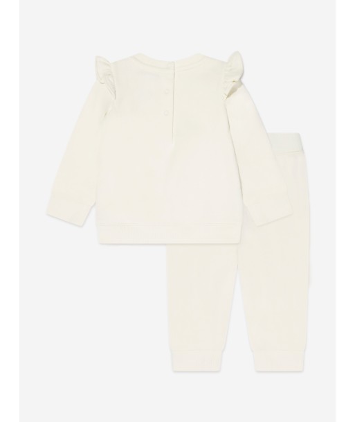 Ralph Lauren Baby Girls Bear Tracksuit in Ivory suggérées chez