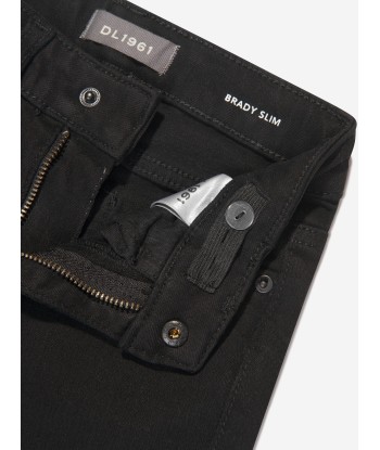 DL1961 Boys Brady Slim Fit Jeans in Black la livraison gratuite