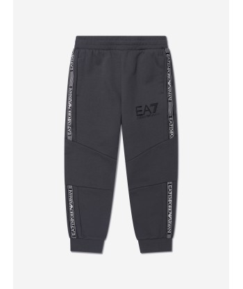 EA7 Emporio Armani Boys Logo Joggers in Grey acheter