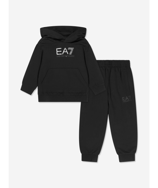 EA7 Emporio Armani Boys Logo Tracksuit in Black vente chaude votre 