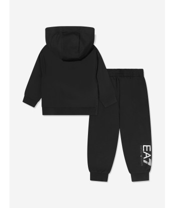 EA7 Emporio Armani Boys Logo Tracksuit in Black vente chaude votre 