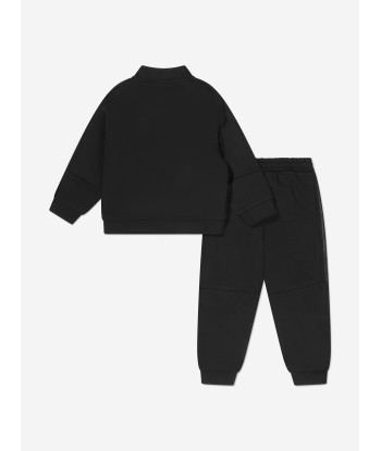 EA7 Emporio Armani Boys Logo Tracksuit in Black le des métaux précieux