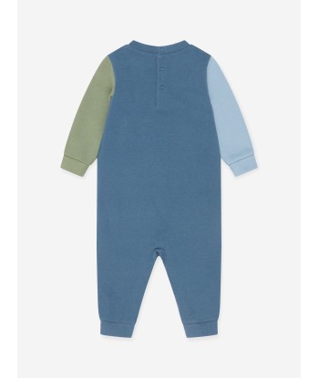 Ralph Lauren Baby Boys Colourblock Romper in Blue en ligne des produits 