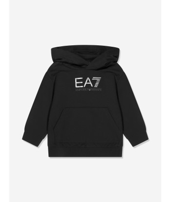 EA7 Emporio Armani Boys Logo Tracksuit in Black vente chaude votre 