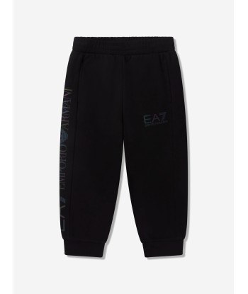 EA7 Emporio Armani Boys Logo Tracksuit in Black de votre