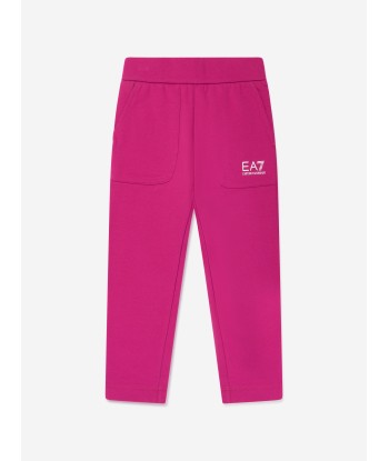 EA7 Emporio Armani Girls Logo Tracksuit in Pink En savoir plus