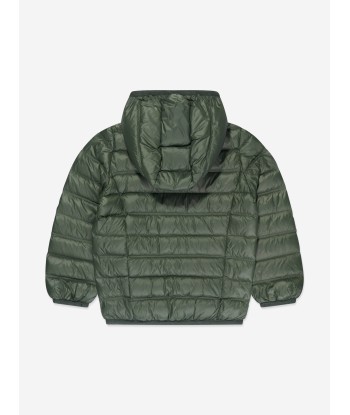 EA7 Emporio Armani Boys Down Padded Puffer Jacket in Green Les êtres humains sont 