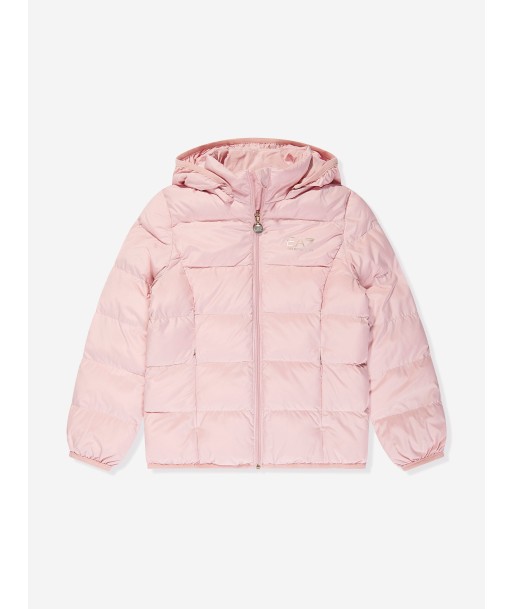 EA7 Emporio Armani Girls Puffer Jacket in Pink ou a consommer sur place