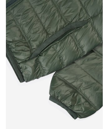 EA7 Emporio Armani Boys Down Padded Puffer Jacket in Green Les êtres humains sont 