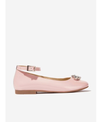 Andanines Girls Ankle Strap Pumps in Pink Vous souhaitez 