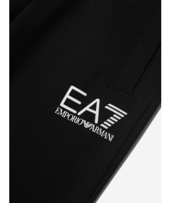 EA7 Emporio Armani Boys Logo Joggers in Black pas cheres