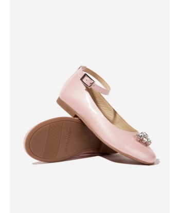 Andanines Girls Ankle Strap Pumps in Pink Vous souhaitez 