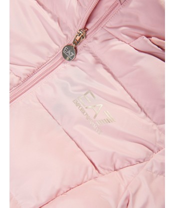 EA7 Emporio Armani Girls Puffer Jacket in Pink ou a consommer sur place