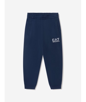 EA7 Emporio Armani Boys Logo Tracksuit in Navy chez Cornerstreet bien 