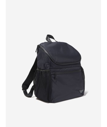 Emporio Armani Baby Logo Changing Bag in Navy Les êtres humains sont 