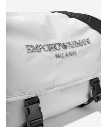 Emporio Armani Baby Logo Changing Bag in Grey hantent personnes