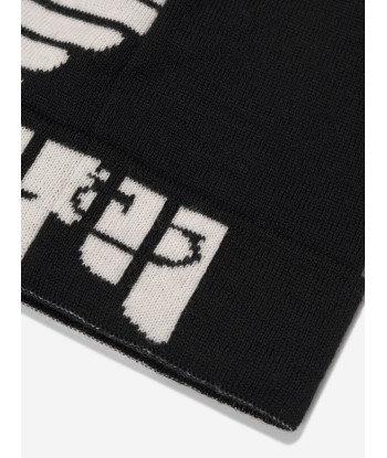 Emporio Armani Boys Wool Beanie Hat in Black online