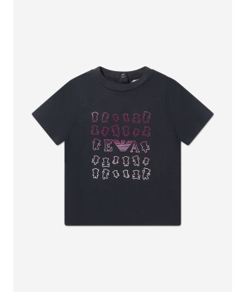 Emporio Armani Baby Girls T-Shirts Set in White JUSQU'A -70%! 