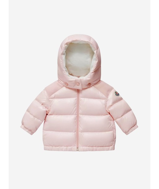 Moncler Enfant Baby Girls Down Padded Valya Jacket in Pink est présent 