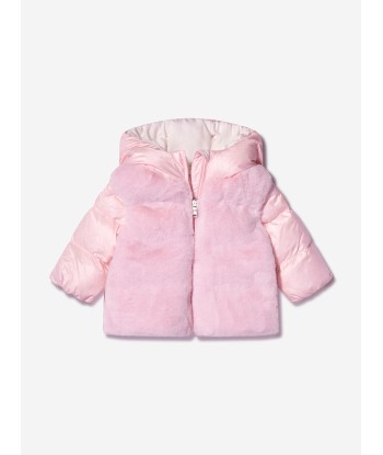 Moncler Enfant Baby Girls Down Padded Natas Jacket in Pink 50-70% off 