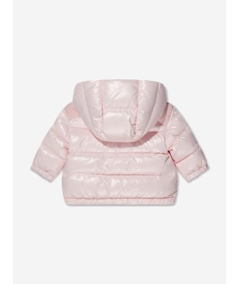 Moncler Enfant Baby Girls Down Padded Valya Jacket in Pink est présent 