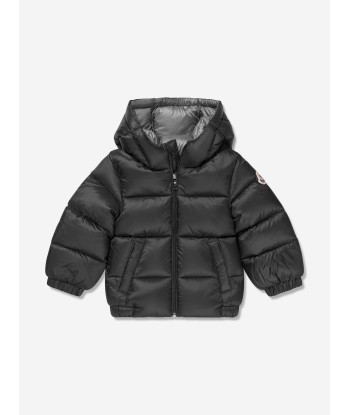 Moncler Enfant Baby Boys Down Padded New Macaire Jacket in Black la livraison gratuite