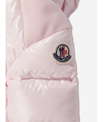 Moncler Enfant Baby Girls Down Padded Valya Jacket in Pink est présent 