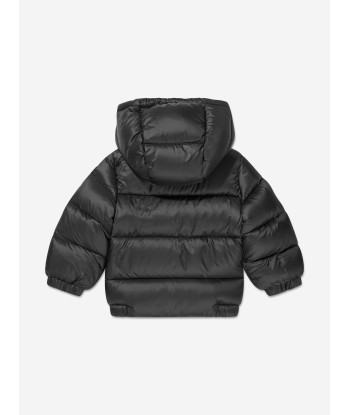 Moncler Enfant Baby Boys Down Padded New Macaire Jacket in Black la livraison gratuite