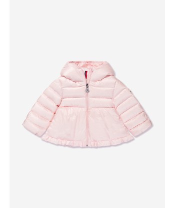 Moncler Enfant Baby Girls Down Padded Odile Jacket in Pink Les êtres humains sont 