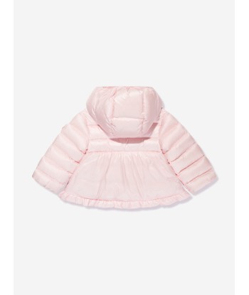 Moncler Enfant Baby Girls Down Padded Odile Jacket in Pink Les êtres humains sont 