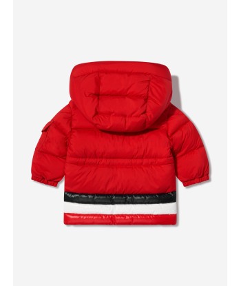 Moncler Enfant Baby Boys Down Padded Marat Long Parka in Red du meilleur 