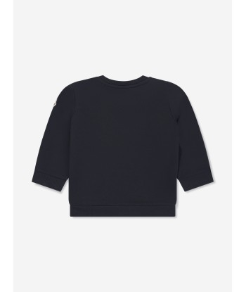 Moncler Enfant Baby Boys Logo Sweatshirt in Navy 2024