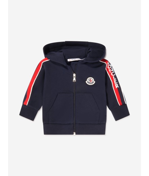 Moncler Enfant Baby Boys Zip Up Top in Navy Profitez des Offres !