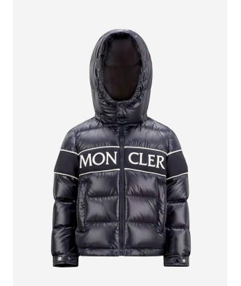 Moncler Enfant Kids Down Padded Truyere Jacket in Navy vente chaude votre 