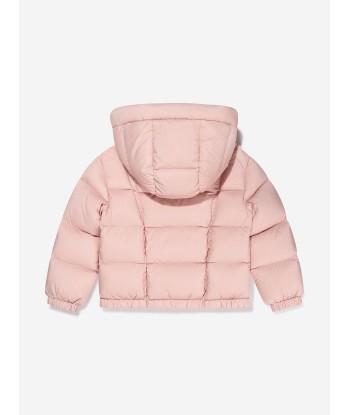 Moncler Enfant Girls Down Padded Ana Jacket in Pink offre 