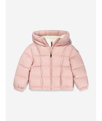 Moncler Enfant Girls Down Padded Ana Jacket in Pink offre 