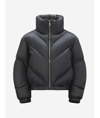 Moncler Enfant Girls Down Padded Mira Jacket in Black destockage