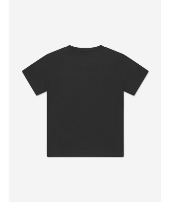 Moncler Enfant Kids Logo T-Shirt in Black Le MVP de beaucoup