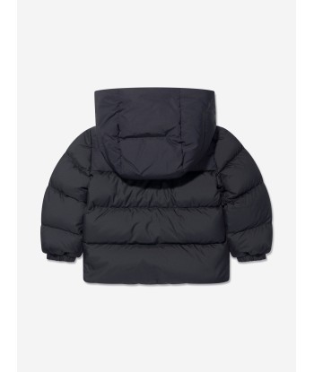 Moncler Enfant Baby Boys Down Padded Joe Jacket in Navy en ligne