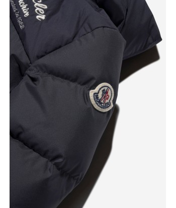 Moncler Enfant Baby Boys Down Padded Joe Jacket in Navy en ligne