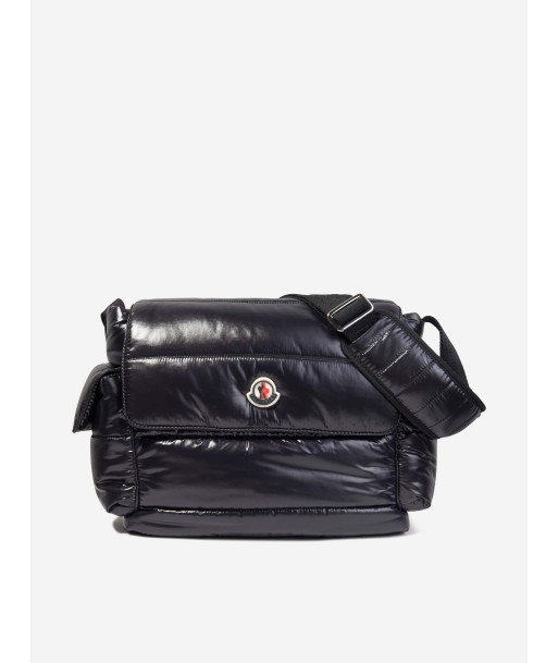 Moncler Enfant Baby Quilted Tote Changing Bag in Black est présent 