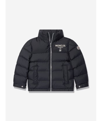 Moncler Enfant Boys Down Padded Joe Jacket in Navy Comparez plus de prix