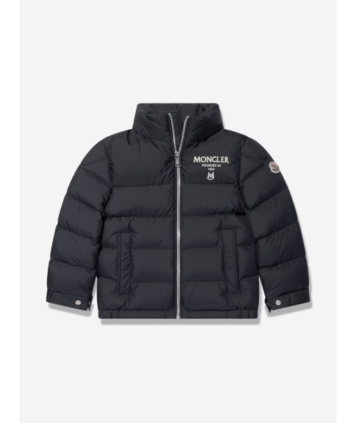 Moncler Enfant Boys Down Padded Joe Jacket in Navy Comparez plus de prix