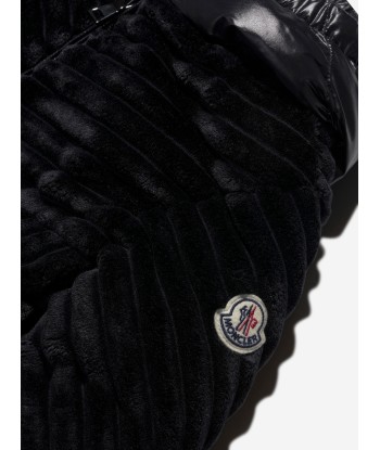 Moncler Enfant Girls Down Pedrix Jacket in Black en stock