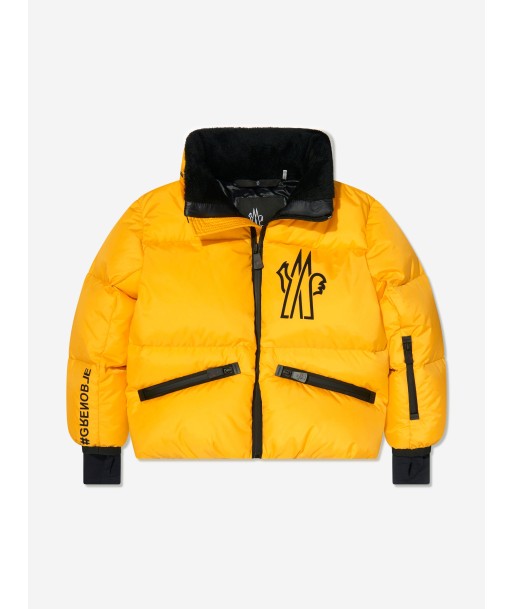 Moncler Grenoble Boys Down Padded Verdons Jacket in Yellow Toutes les collections ici