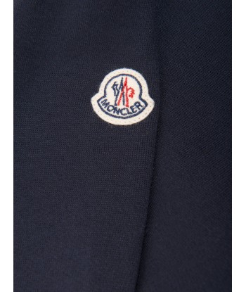 Moncler Enfant Kids Logo Sweatshirt in Navy ou a consommer sur place