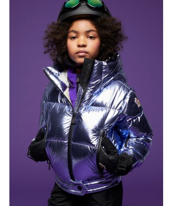 Moncler Enfant Moncler Grenoble Girls Down Padded Violette Jacket in Purple Comparez plus de prix