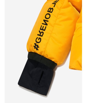 Moncler Grenoble Boys Down Padded Verdons Jacket in Yellow Toutes les collections ici