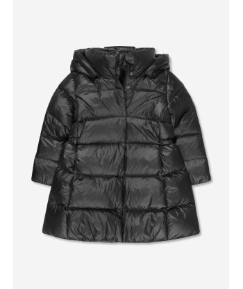 Ralph Lauren Girls Puffer Coat in Black les muscles