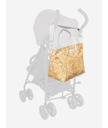 Versace Baby Barocco Tote Changing Bag in Gold acheter